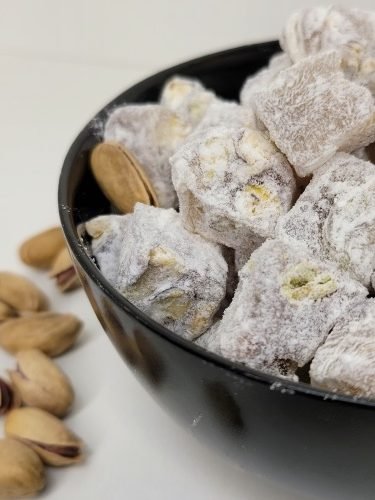 mini Pistazien - Lokum " Cifte Karvulmuş '' - Capadocia Kuruyemis