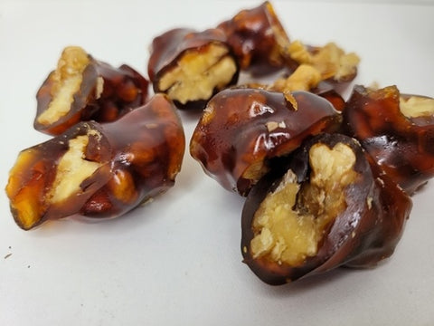 Walnut stick in grape syrup coating