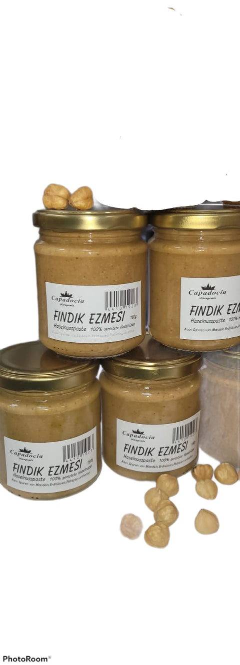 Haselnusspaste 340g - 100 haselnusskerne - fndk ezmesi - Capadocia Kuruyemis