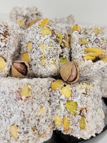 Lokum mit Pistazien - Capadocia Kuruyemis