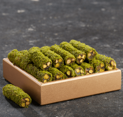 Lokum - sticks mit pistazien - Capadocia Kuruyemis