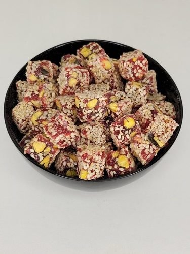 Mini lokum mit sesam und pistazien - Capadocia Kuruyemis